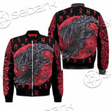 Viking Raven With Blood Moon SED-1019 Jacket