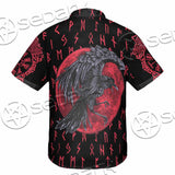 Viking Raven With Blood Moon SED-1019 Shirt Allover