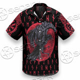 Viking Raven With Blood Moon SED-1019 Shirt Allover