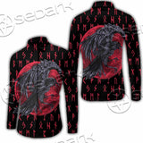 Viking Raven With Blood Moon SED-1019 Shirt Allover