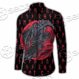 Viking Raven With Blood Moon SED-1019 Shirt Allover