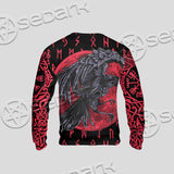 Viking Raven With Blood Moon SED-1019 Unisex Sweatshirt