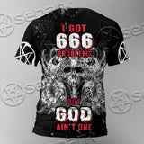 666 Problems But God Ain'T One SED-1020 Unisex T-shirt