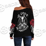 No Gods No Masters SED-1021 Off Shoulder Sweaters