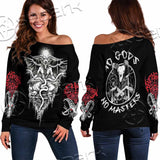 No Gods No Masters SED-1021 Off Shoulder Sweaters
