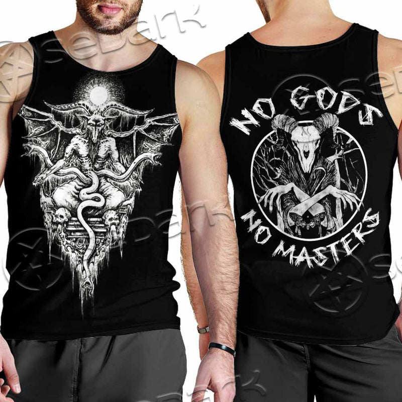 No Gods No Masters SED-1021 Men Tank-tops