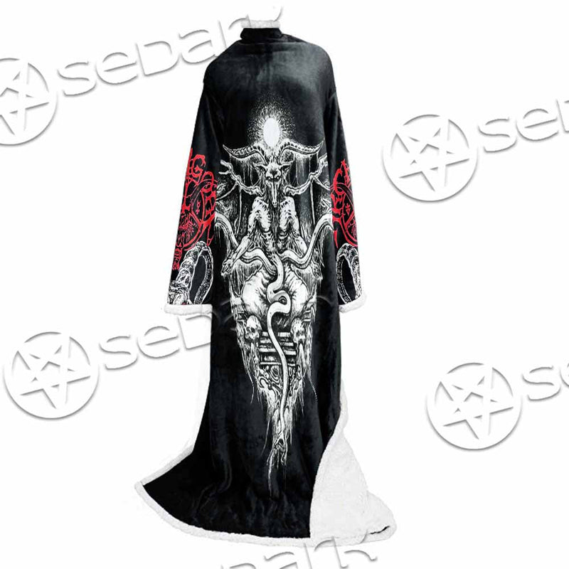 No Gods No Masters SED-1021 Sleeved Blanket