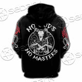 No Gods No Masters SED-1021 Hoodie & Zip Hoodie Raglan