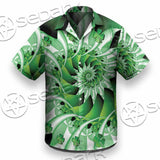 Clover Green Fractal St.Patrick'S Day SED-1022 Shirt Allover