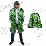 Clover Green Fractal St.Patrick'S Day SED-1022 Cloak