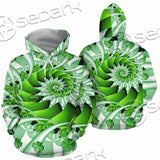 Clover Green Fractal St.Patrick'S Day SED-1022 Hoodie & Zip Hoodie