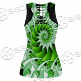 Clover Green Fractal St.Patrick'S Day SED-1022 Women Tank Top