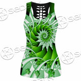 Clover Green Fractal St.Patrick'S Day SED-1022 Women Tank Top