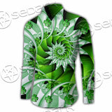 Clover Green Fractal St.Patrick'S Day SED-1022 Shirt Allover