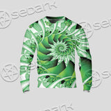 Clover Green Fractal St.Patrick'S Day SED-1022 Unisex Sweatshirt