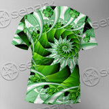 Clover Green Fractal St.Patrick'S Day SED-1022 Unisex T-shirt