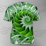Clover Green Fractal St.Patrick'S Day SED-1022 Unisex T-shirt