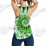 Clover Green Fractal St.Patrick'S Day SED-1022 Women Tank Top
