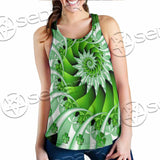 Clover Green Fractal St.Patrick'S Day SED-1022 Women Tank Top