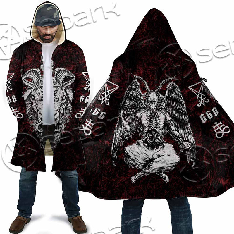 Satanic Symbols Cloak