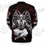 Satanic Symbols Button Jacket