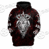 Satanic Symbols Hoodie & Zip Hoodie Raglan