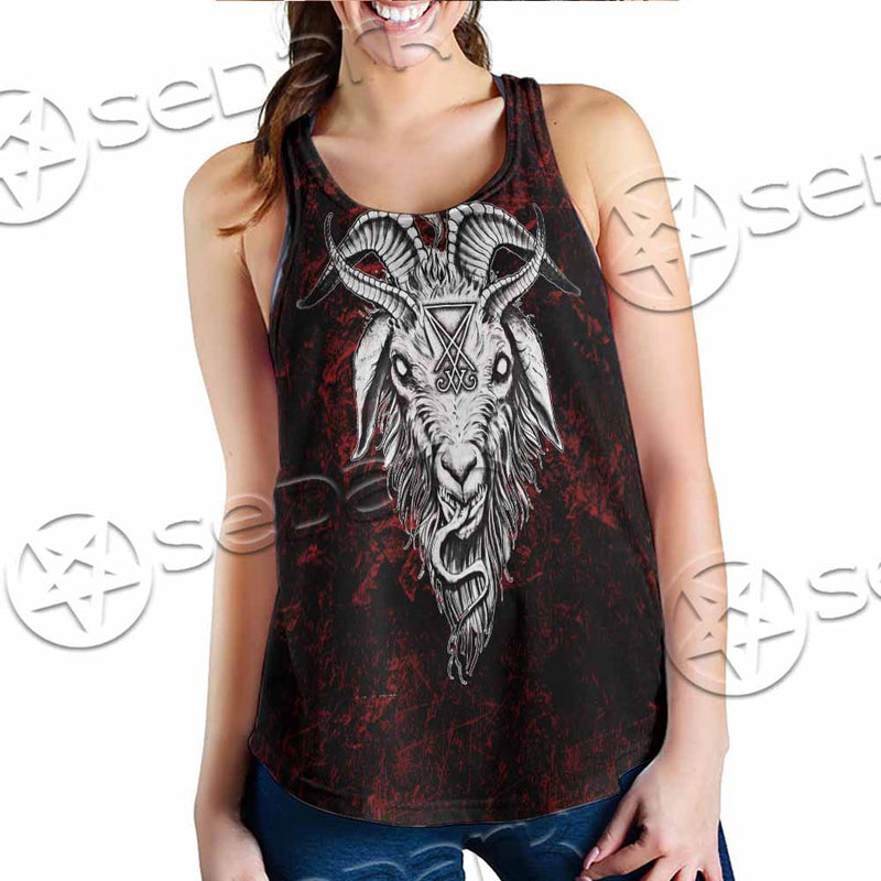 Satanic Symbols Women Tank Top