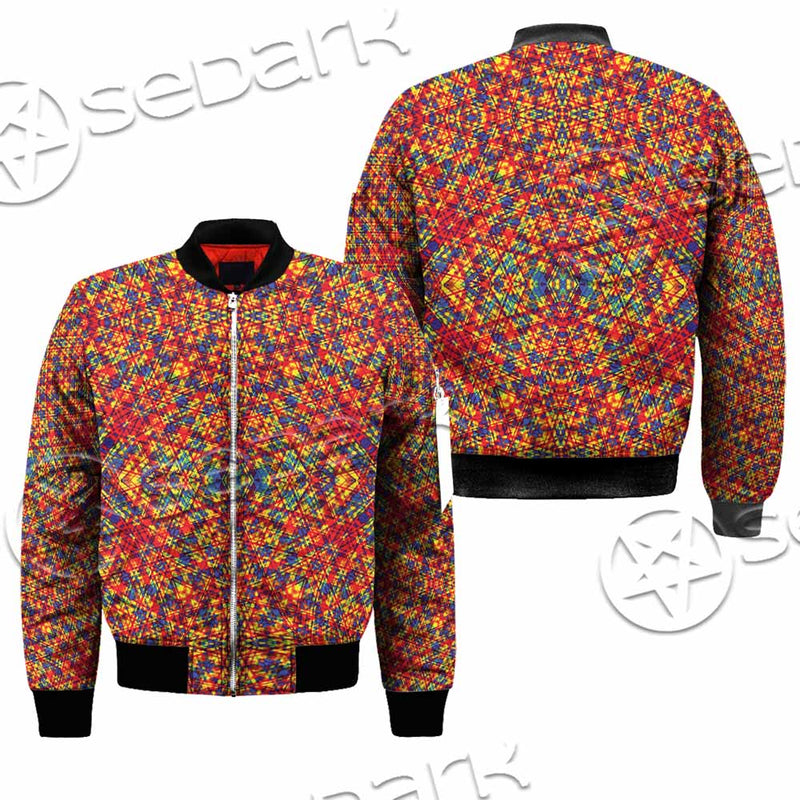 Psychedelic Seamless Pattern SED-1029 Jacket