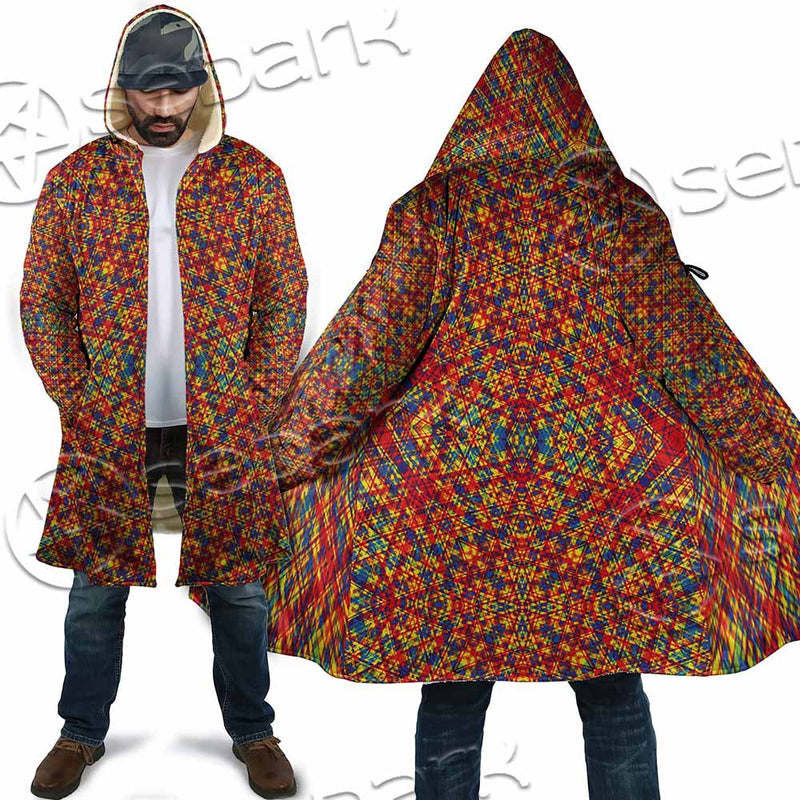 Psychedelic Seamless Pattern SED-1029 Cloak