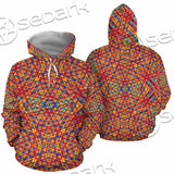 Psychedelic Seamless Pattern SED-1029 Hoodie & Zip Hoodie