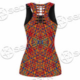 Psychedelic Seamless Pattern SED-1029 Women Tank Top