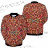 Psychedelic Seamless Pattern SED-1029 Button Jacket
