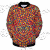 Psychedelic Seamless Pattern SED-1029 Button Jacket