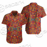 Psychedelic Seamless Pattern SED-1029 Shirt Allover