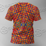 Psychedelic Seamless Pattern SED-1029 Unisex T-shirt
