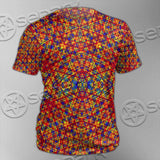 Psychedelic Seamless Pattern SED-1029 Unisex T-shirt
