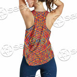 Psychedelic Seamless Pattern SED-1029 Women Tank Top
