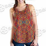 Psychedelic Seamless Pattern SED-1029 Women Tank Top