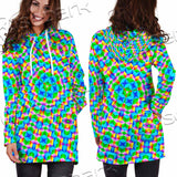 Psychedelic Sacred Geometry SED-1030 Hoodie Dress