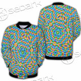 Psychedelic Sacred Geometry SED-1030 Button Jacket
