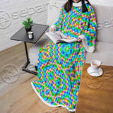 Psychedelic Sacred Geometry SED-1030 Sleeved Blanket
