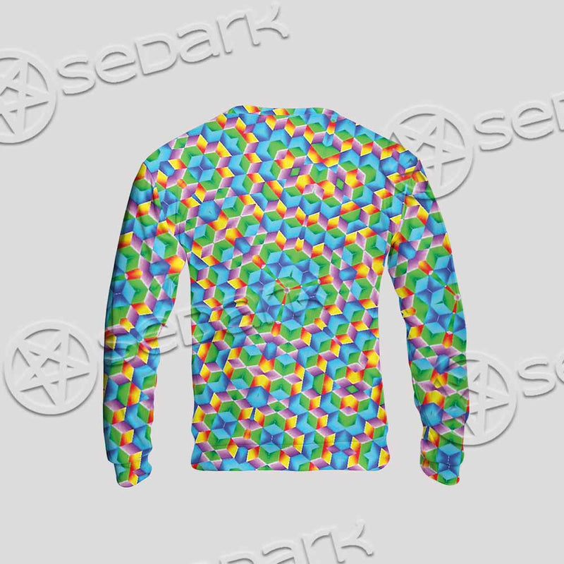 Psychedelic Sacred Geometry SED-1030 Unisex Sweatshirt