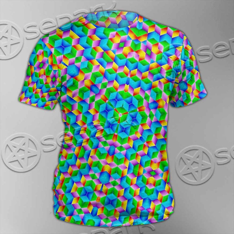Psychedelic Sacred Geometry SED-1030 Unisex T-shirt