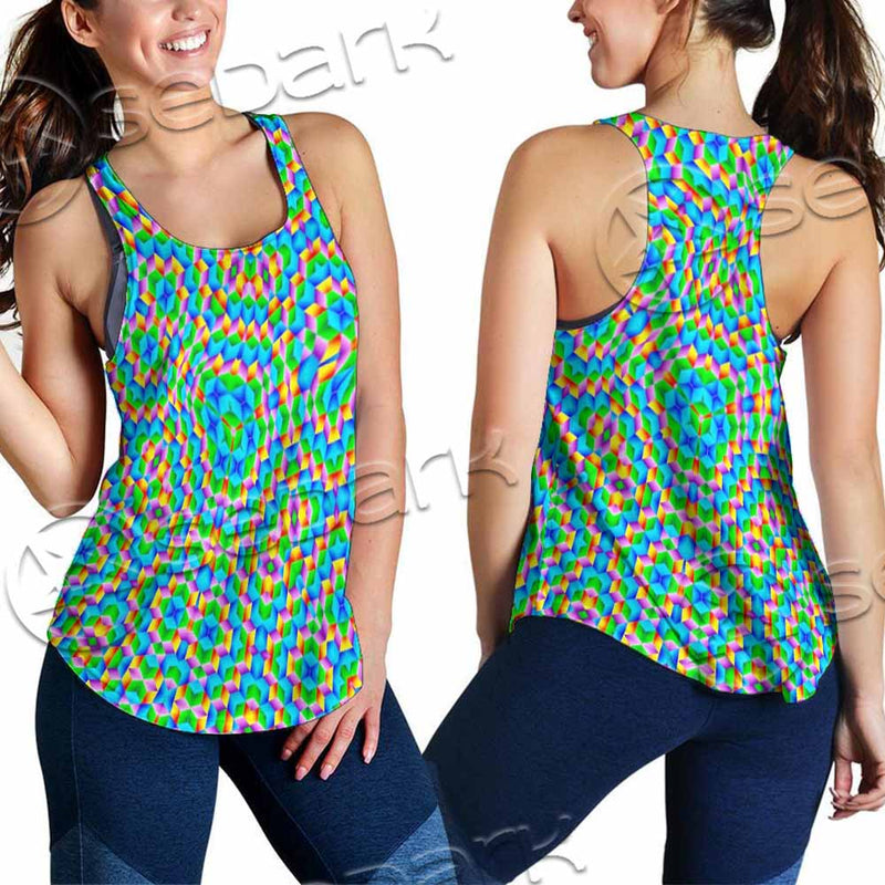 Psychedelic Sacred Geometry SED-1030 Women Tank Top