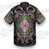 Colorful Mandala Fractal Pattern Trippy SED-1031 Shirt Allover