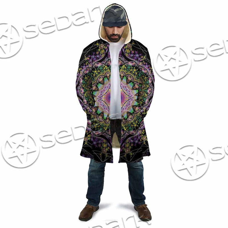 Colorful Mandala Fractal Pattern Trippy SED-1031 Cloak