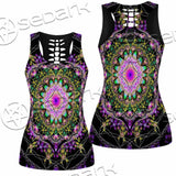 Colorful Mandala Fractal Pattern Trippy SED-1031 Women Tank Top