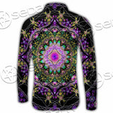 Colorful Mandala Fractal Pattern Trippy SED-1031 Shirt Allover