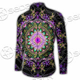 Colorful Mandala Fractal Pattern Trippy SED-1031 Shirt Allover