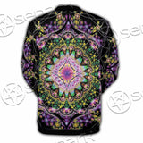 Colorful Mandala Fractal Pattern Trippy SED-1031 Button Jacket